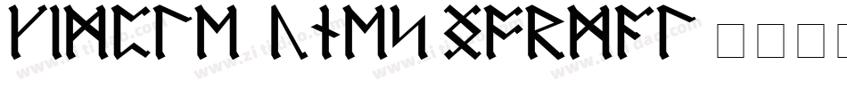 Simple Runes Normal字体转换